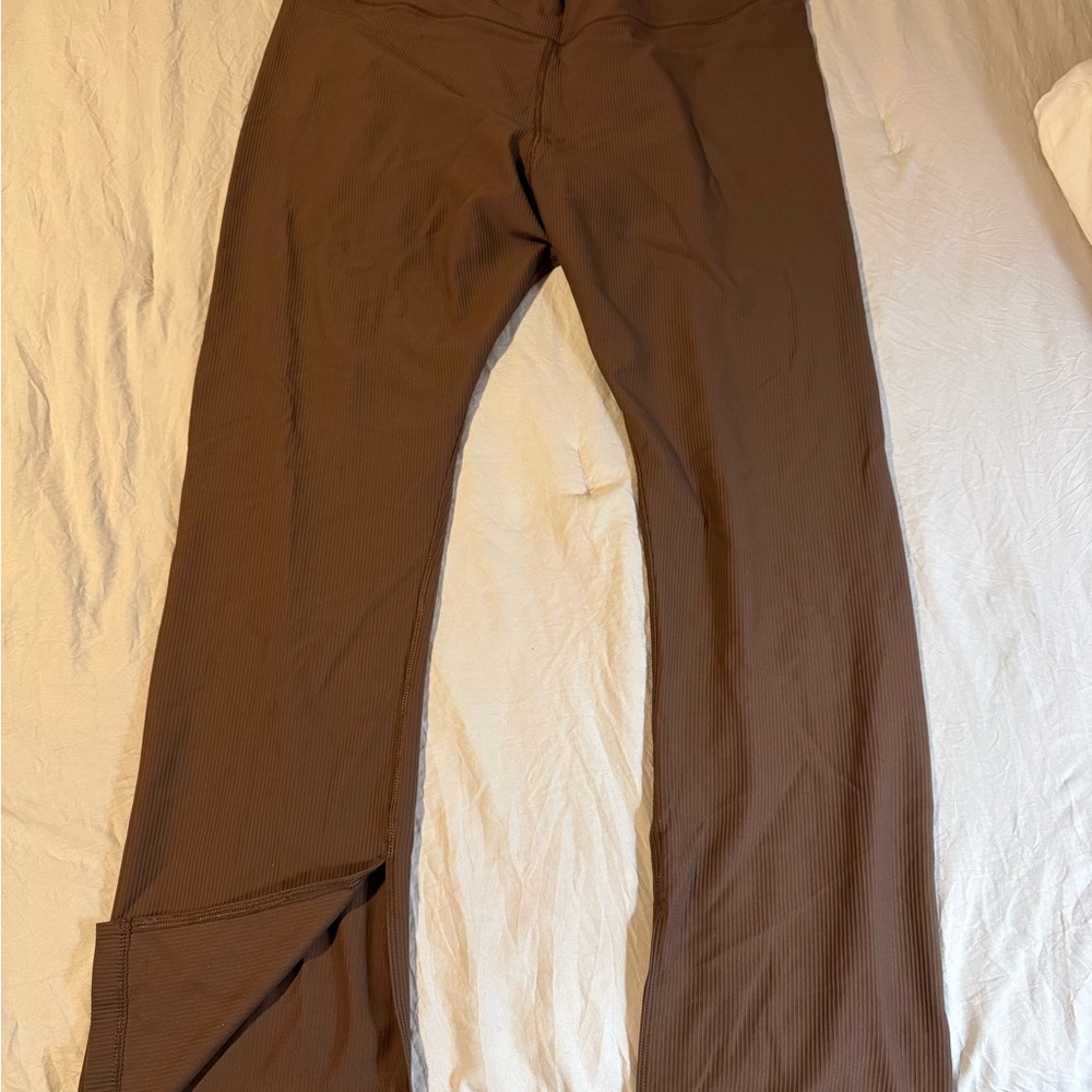 Brown Flared Pants
